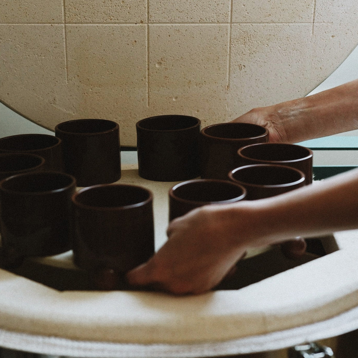 Off balance coffee 001 - deep red-brown