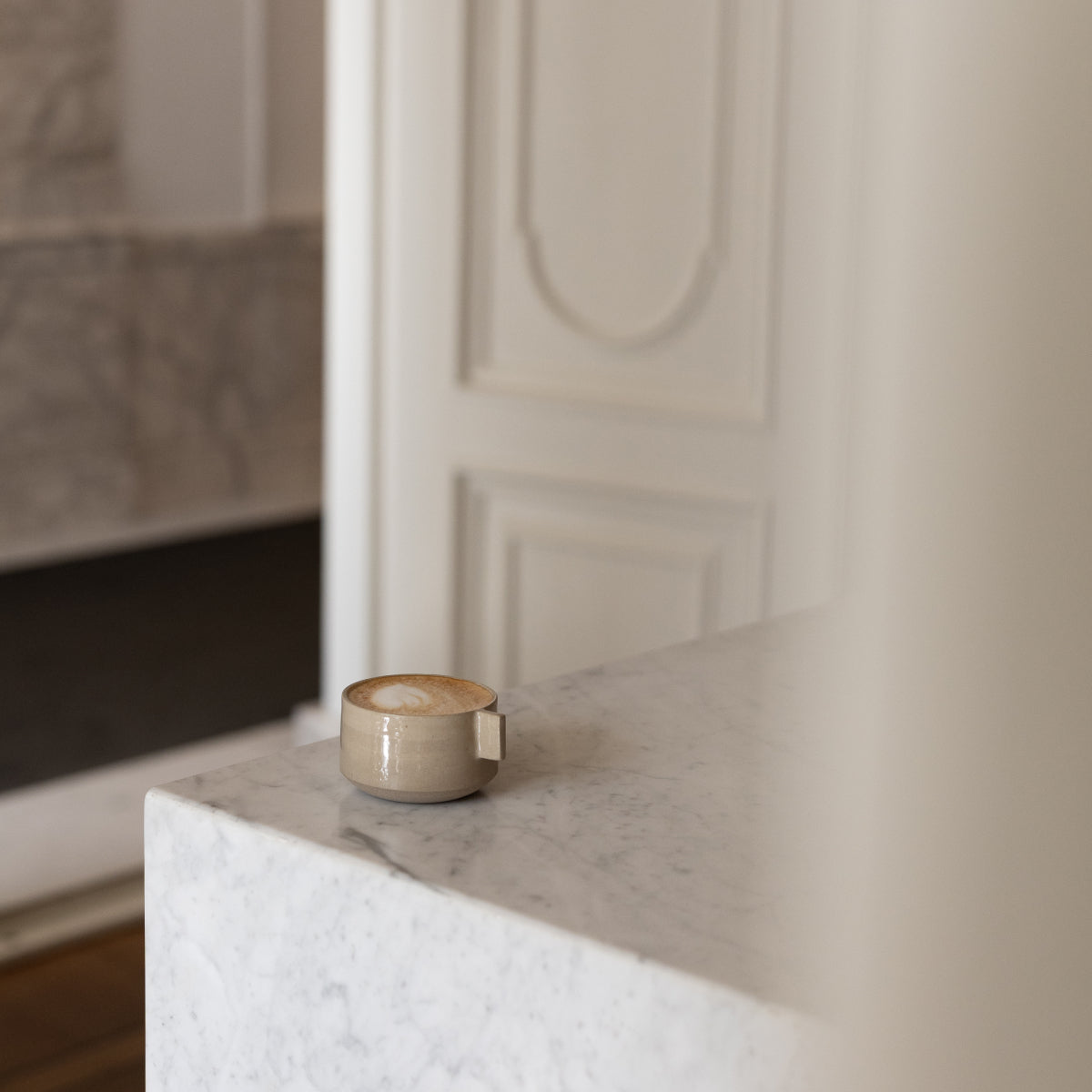 Set of two square ear cups